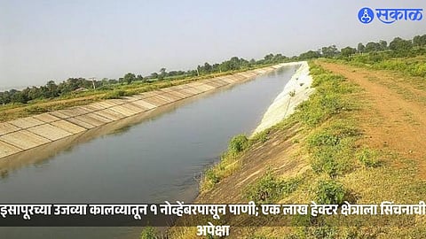 Isapur Right Canal irrigation is scheduled to begin on November 1 for the 2026–27 rabi season.