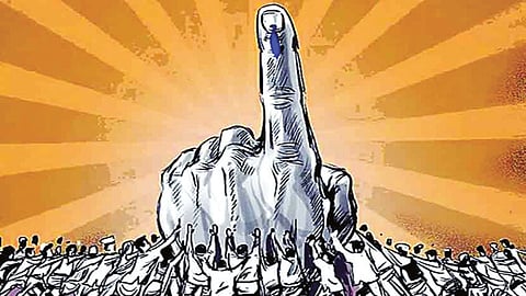 'लोकांनी लोकांसाठी, लोकांकरवी' चालविलेले राज्य म्हणजे लोकशाही!