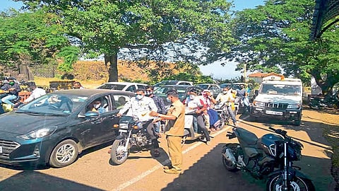 the place of panhala from kolhapur was closed for lockdown but after 8 months tourist place start