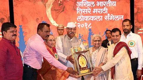 लोककला ही मातीतील कला - पाटील 