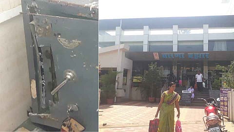 पेठवडगाव वारणा बझारमध्ये चोरी; सुमारे वीस लाख लंपास