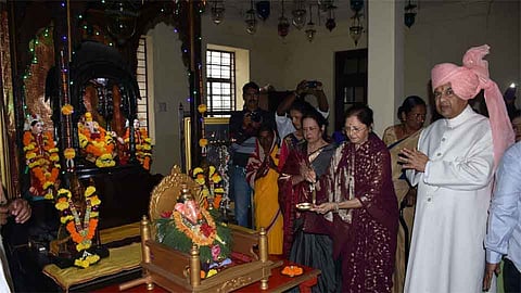 सांगली संस्थानच्या "श्रीं' ची प्रतिष्ठापना 