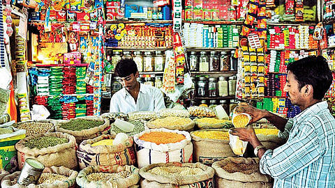 shops business are down due to online shopping sites 