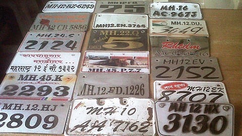 fancy number plate will get costly in wardha now 
