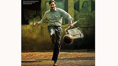 Ajay Devgn shares his new movie Maidan Poster