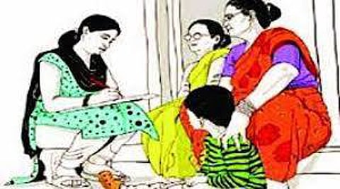 Anganwadi sevika