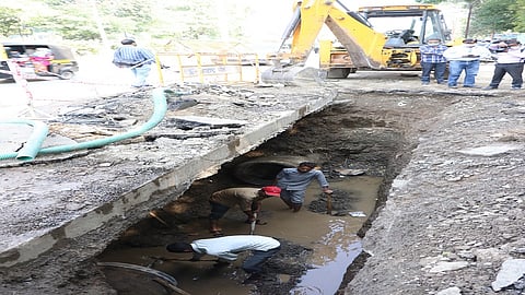 Aurangabad Water Pipeline Repairing