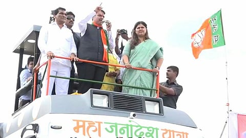 कोकणाचे पाणी आष्टीला; मुख्यमंत्र्यांच्या महाजनादेश यात्रेचे स्वागत