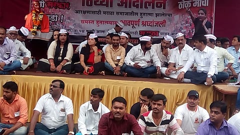 #MaharashtraBandh Dombivli Agitation is Started