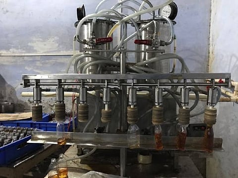 Duplicate wine factory