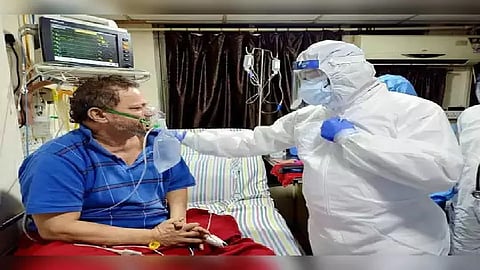 एकनाथ शिंदे ऑन फिल्ड; PPE कीट घालून थेट कोविड वॉर्डमध्ये