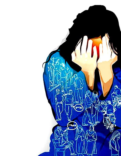 Rape on a woman