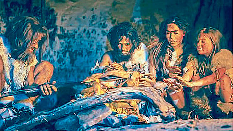 सुमारे चार लाख वर्षांपूर्वीच्या मानवाने अत्यंत कडक हिवाळ्याचा सामना केला असावा.