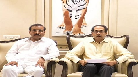 udhav thackeray and rajesh tope 