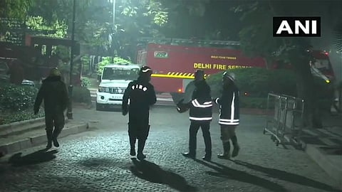 Fire has been reported at PM residence at 7 Lok Kalyan Marg New delhi 