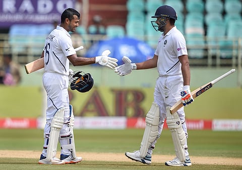 Rohit Sharma and Mayank Agarwal set new partnership records in 1st test against South Africa 