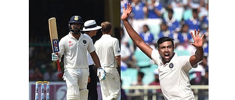 The reason behind dropping Rohit Sharma and R Ashwin in 1st test