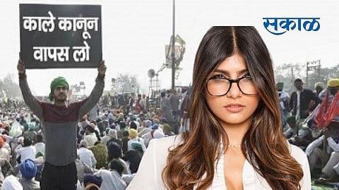 international celebrity mia khalifa tweet on farmers protest says what in the human rights violations tweet viral 