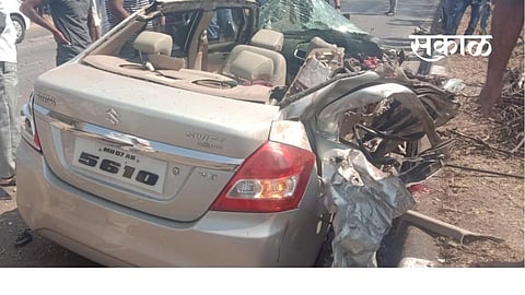  पुणे- बंगळूर राष्ट्रीय महामार्गावरील अपघातात सिंधुदुर्गचे प्रवासी ठार