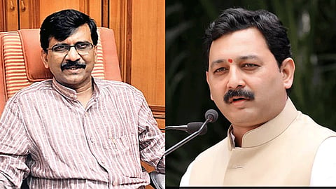 sanjay Raut and Chhatrapati Sambhaji Raje