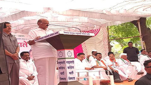 Loksabha 2019 : शेतकऱ्याला पैसे मिळाले तर भाजपवाले आंदोलन करतात : शरद पवार