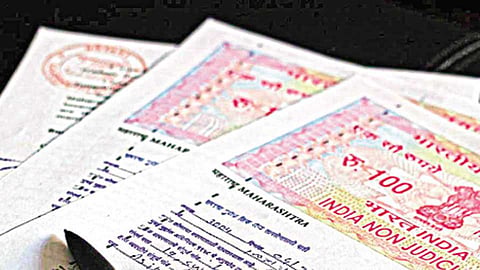 Stamp paper