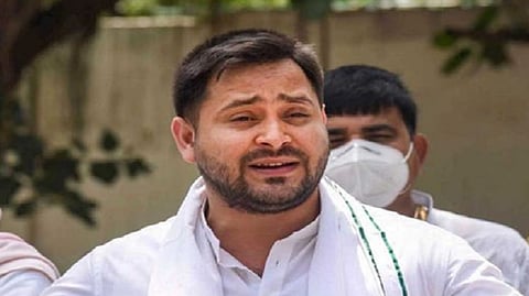 tejashwi yadav on loudspeaker issue raise question say when there was no loudspeaker was there no god then  