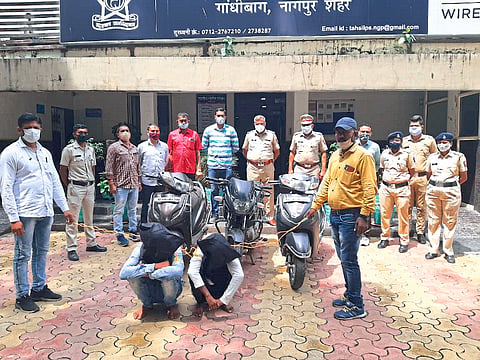 Criminals gang arrested by tahasil police