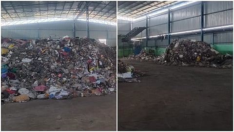 The dry waste disposal plant at the Upper Bus Depot closed past three days