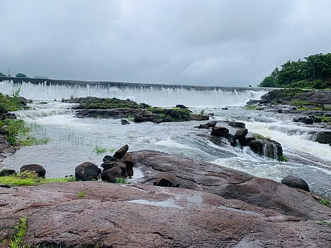 Waki dam overflows in Ahmednagar district due to heavy rains