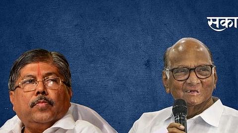 ncp leader sharad pawar reaction on chandrakant patil