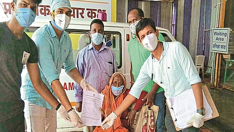  Five hundred patients from Adisagar Kovid Center in Sangli overcame the corona