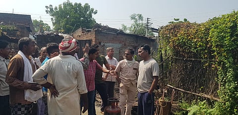 Amravati cylinder took the fire