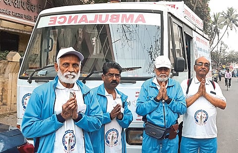 they made the 787-km trek to the organ Donation 