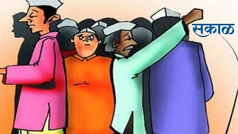सदस्यांची अनुपस्थितीमूळे पदग्रहणापासूनच ग्रामपंचायतीला लागले ‘ग्रहण’ 