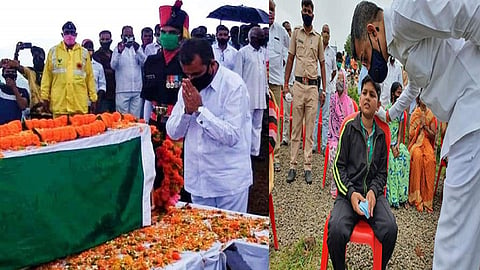 हुतात्मा सचिन जाधव यांना साश्रूनयनांनी निरोप!