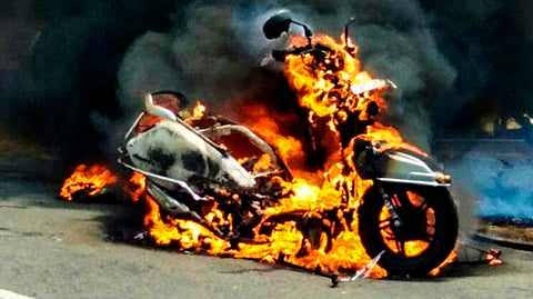 bike-fire