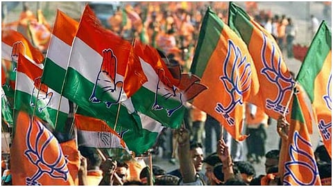bjp and congress.