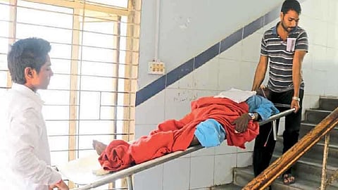 problems regarding CPR hospital kolhapur about patients transfer to one department to other in hospital area