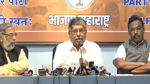 सामनातील संपादकीयमधल्या टीकेनंतर चंद्रकांत पाटील म्हणतात रश्मी वाहिनी...