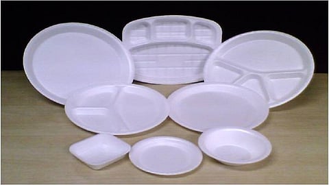 dishes made of paper and tharmocol are more demanding than traditional 