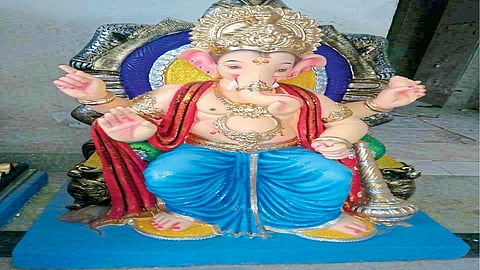 पारंपरिक गणेशमूर्तींना वाढती मागणी