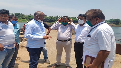 Rajapur dam became strong in shirol kolhapur marathi news