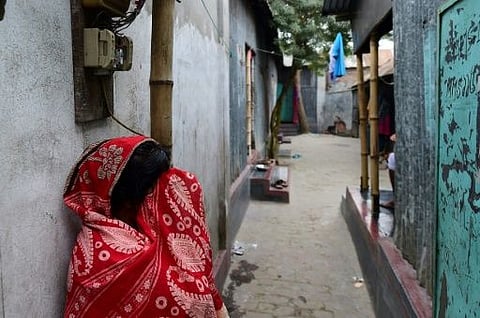 The time of famine on the prostitute in the Ganga Jamuna in Nagpur