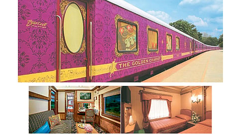 golden chariot train