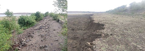 The Hingani dam built during the drought of 1972 is becoming dangerous