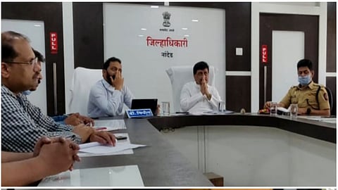 अशोक चव्हाण नांदेडला आढावा बैठक