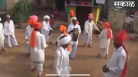 folk art of chandgad khele and songe information and special story of sandip khandekar in kolahpur