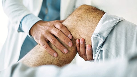 Injury to the ligaments of the knee