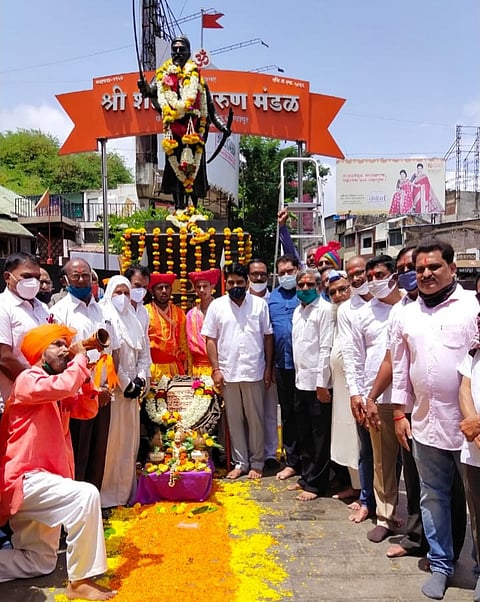 celebration of shivrajyabhishek sohala in kolhapur